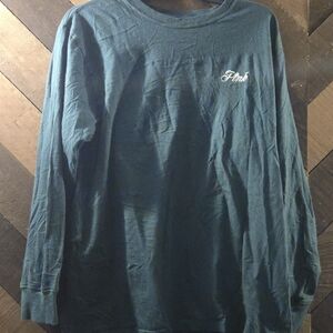 PINK Victoria's Secret Teal Long Sleeve Tee